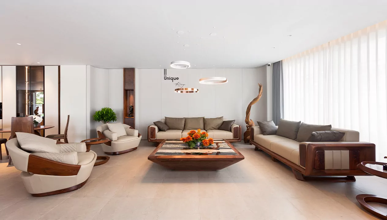Không gian trưng bày showroom nội thất TOKA tại Thái Nguyên