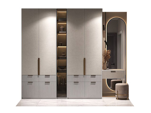 Khu vật liệu PVC, mẫu màu và tấm ốp tại showroom TOKA